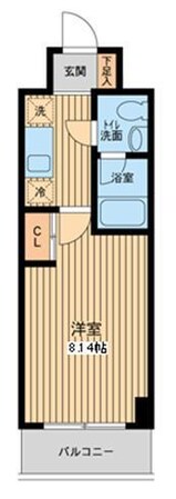 プロスペクト門前仲町の物件間取画像